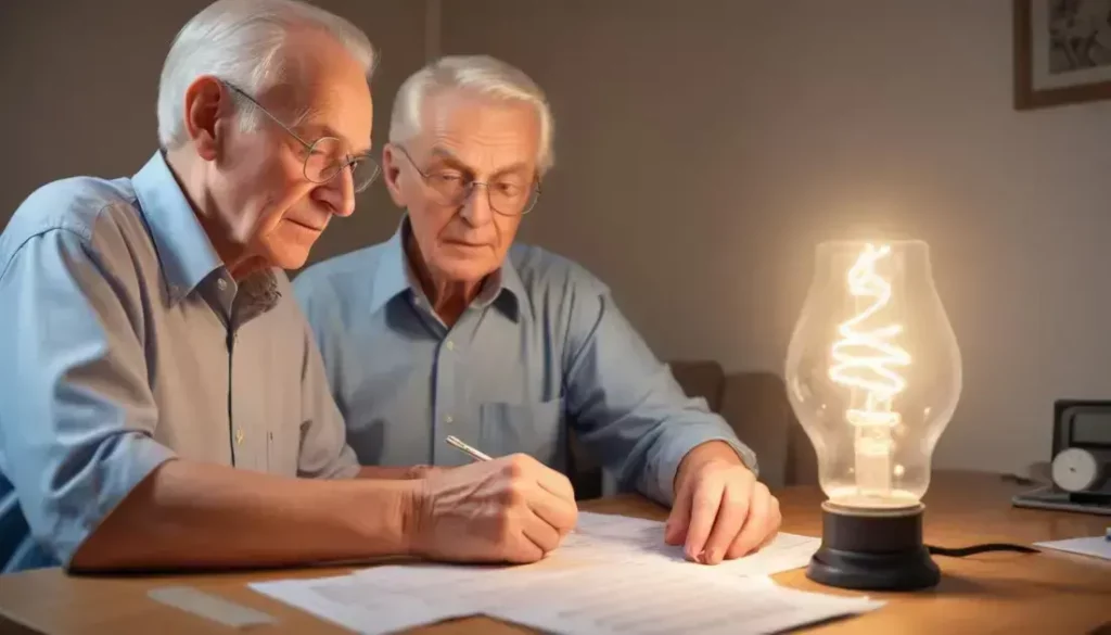 Como conseguir desconto na conta de luz para idosos